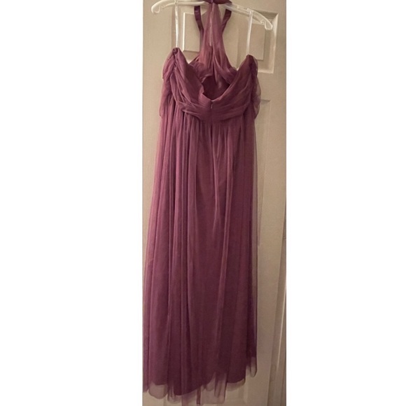 David’s Bridal Bridesmaid Dress. Color Chianti, Size 20. - Picture 4 of 4